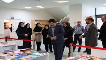 افتتاح چهارمین نمایشگاه کتب اهدایی کتابخانه مرکزی و مرکز اسناد به مناسبت هفته کتاب و کتابخوانی